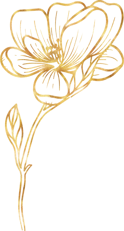 Flower Gold Golden Rose Gold Clip Art Luxury